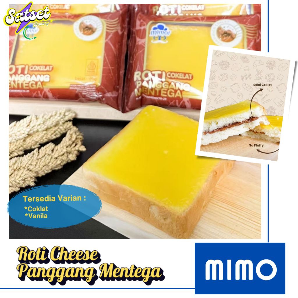Jual (1 Dus/60 Pcs) ROTI MIMO MAIJI CHEESE PANGGANG MENTEGA / ROTI MIMO ...