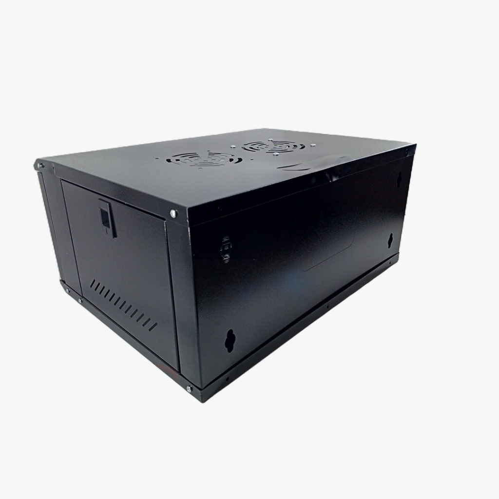 Jual RAK SERVER 9U Single Glass Door WALLMOUNT Free Fan || Rak ...