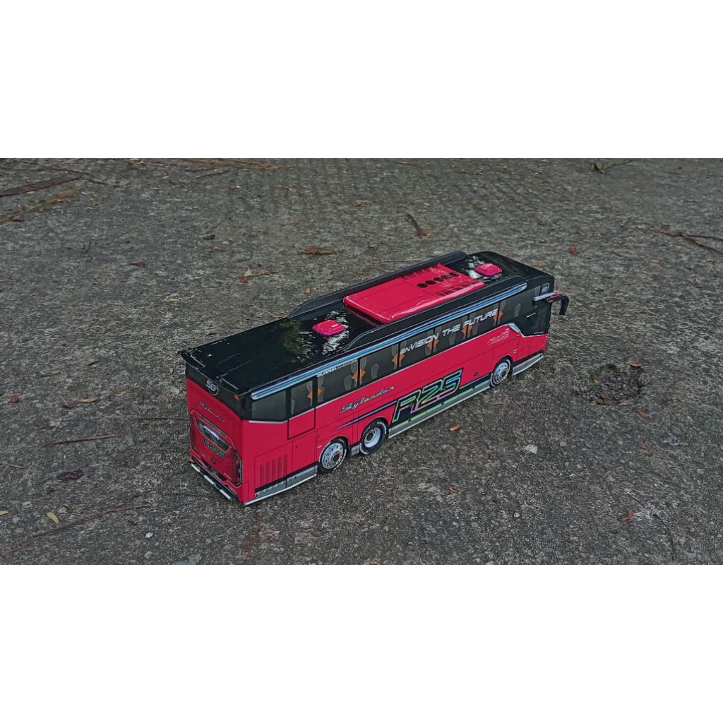 Jual PAPERCRAFT BUS SKYLANDER R25 NEW ARMADA | Shopee Indonesia
