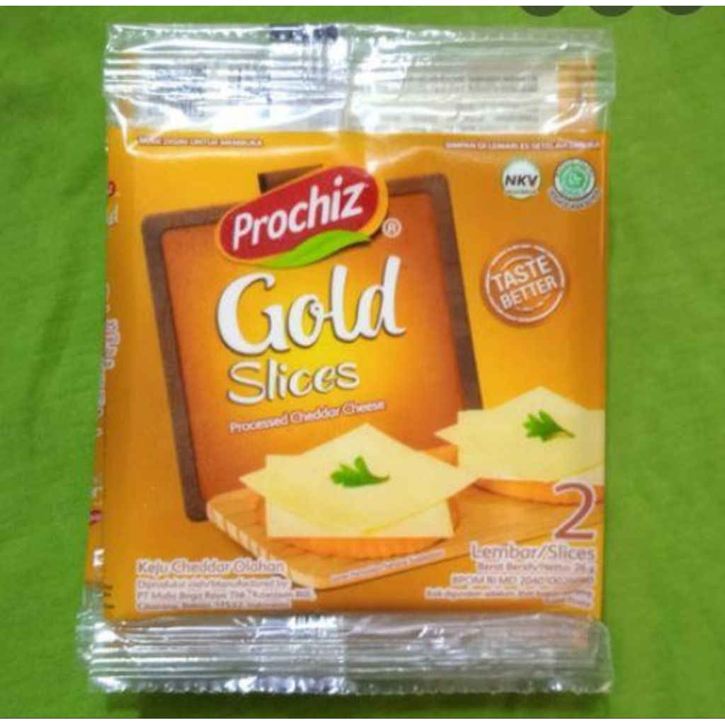 Jual prochiz gold slice renceng isi 16(2 * 8sachet) halal mui exp 2026 ...