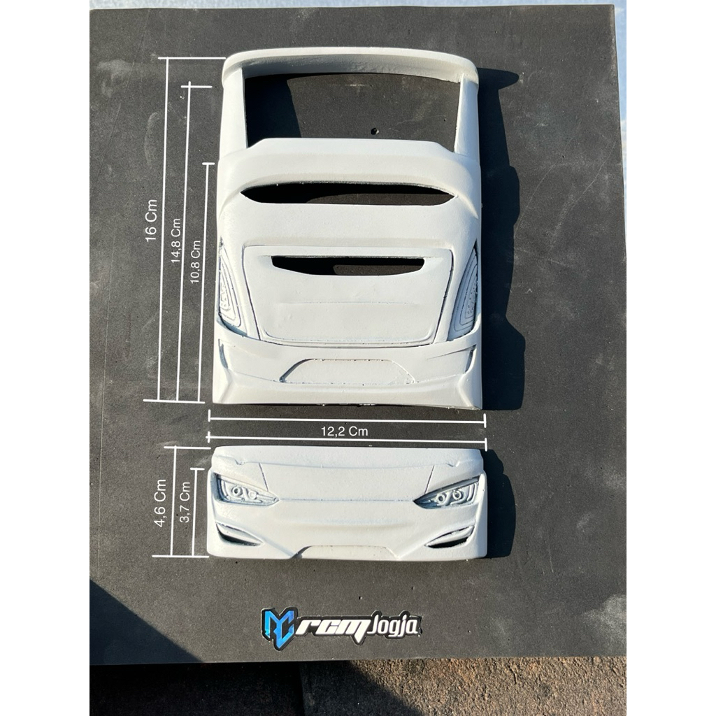 Jual Face Miniatur bus / Cowl Legacy SR2 Facelift / SR2 R66 / Laksana ...