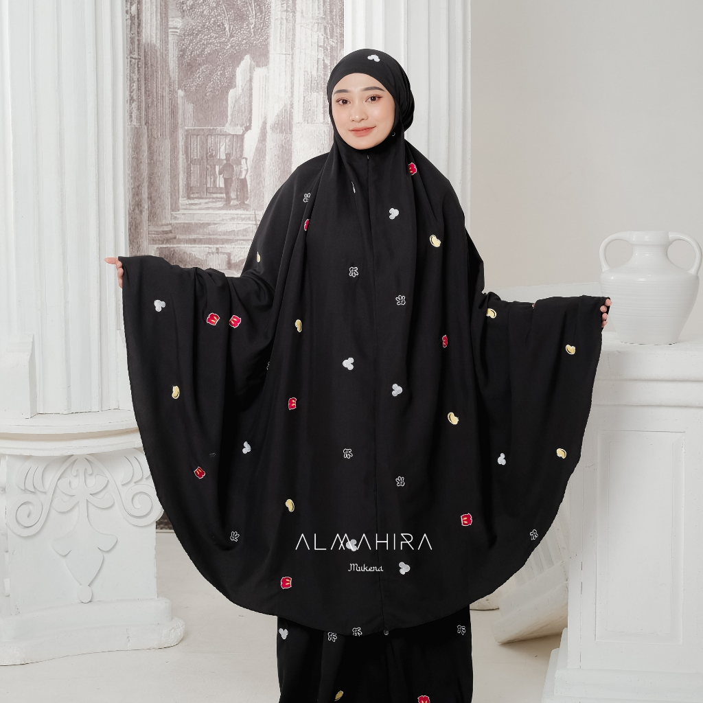 Mukena Dewasa MCKY Series | Mukena Bordir Miki Korean Style By Almahira