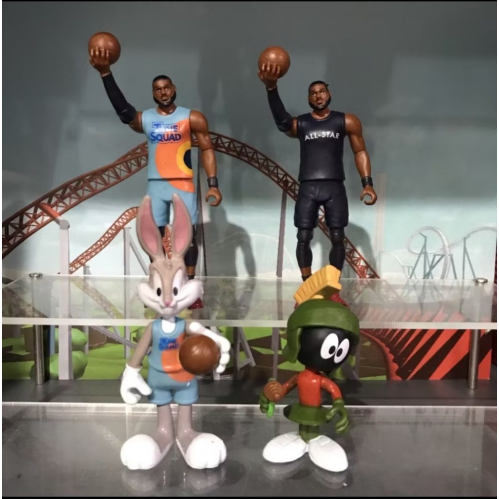 Jual Bugs Bunny Marvin and the Martian Lee Brown James Space Jam set ...