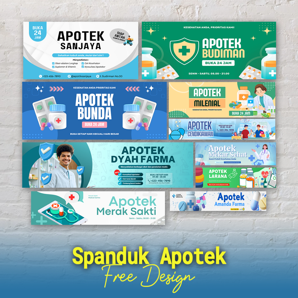 Jual Spanduk Apotek, Spanduk Apotek Obat, Spanduk Apotek Kekinian ...
