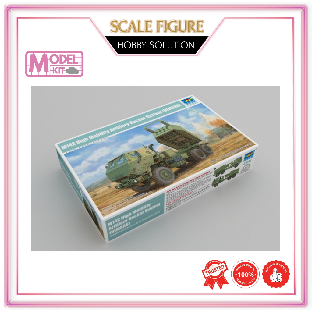 Jual 1/35 military modelkit TRUMPETER TR01041 M142 HIGH MOBILITY ...