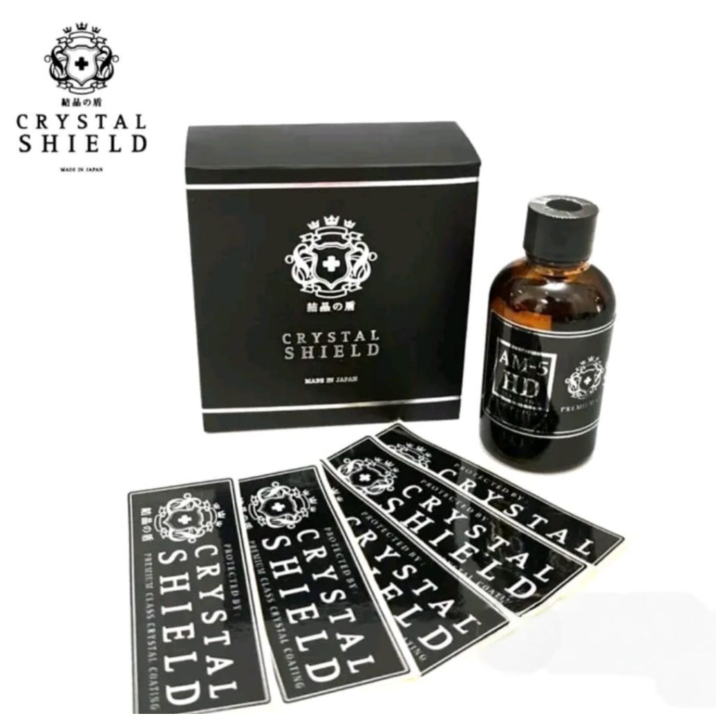 Jual crystal shield AM-5 HD isi 50ml coating original made in japan ...