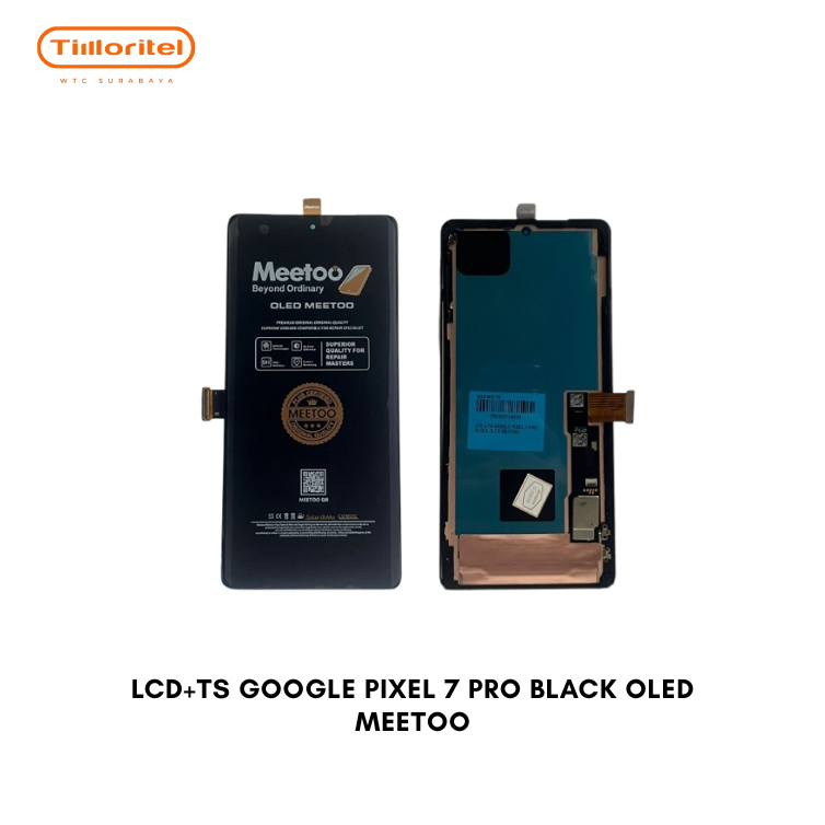 Jual Lcd Ggl Pixel 7 Pro Black Oled Meetoo Fullset Touchscreen | Shopee ...