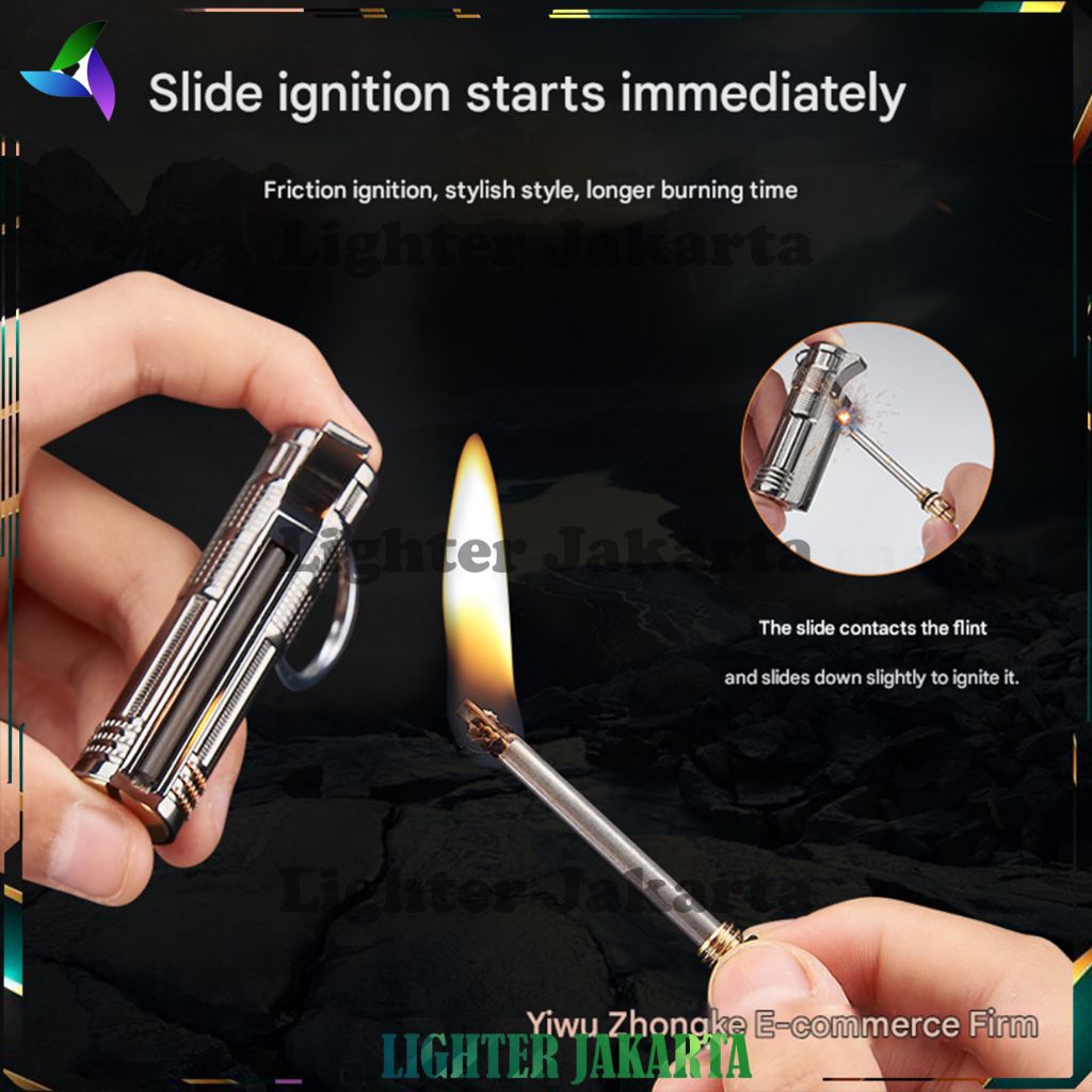 Jual Korek Api Minyak Gesek Api Bobang Lighter BB-6001 | Shopee Indonesia