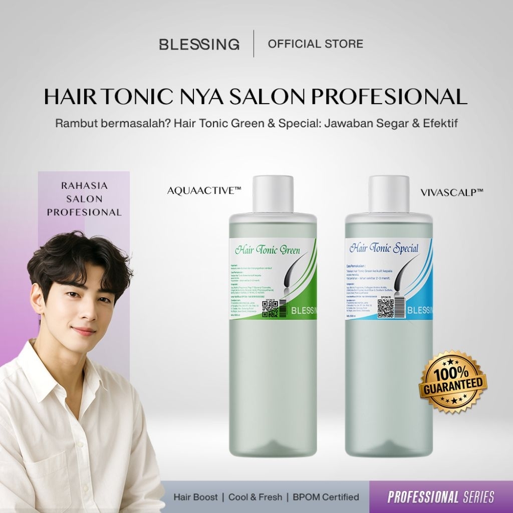 Jual BLESSING Hair Tonic Green/Special - Penumbuh Rambut & Perawatan ...