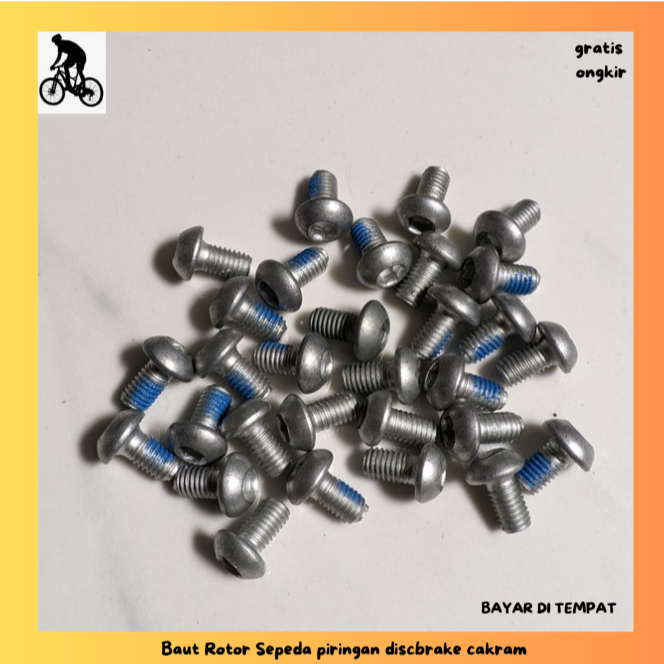 Jual Baut Rotor Sepeda piringan discbrake (satuan) | Shopee Indonesia
