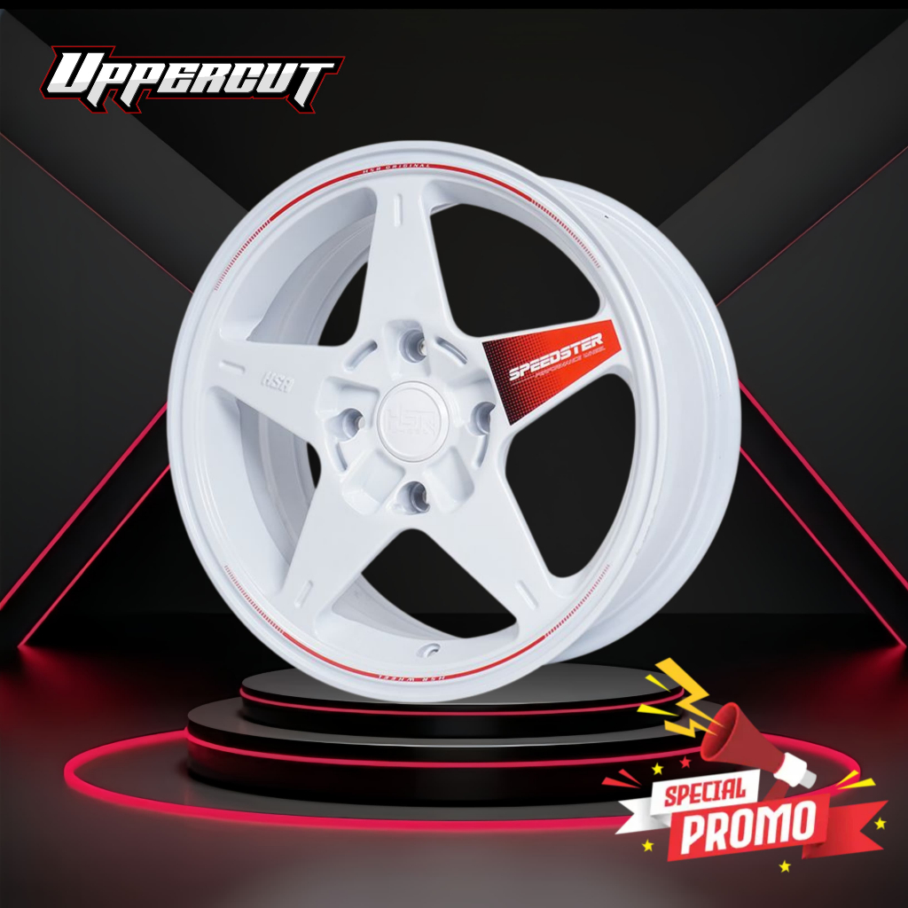 Jual VELG MOBIL HSR SPEEDSTER RING 15 UNTUK MOBIL BINGUO EV EVALIA ...
