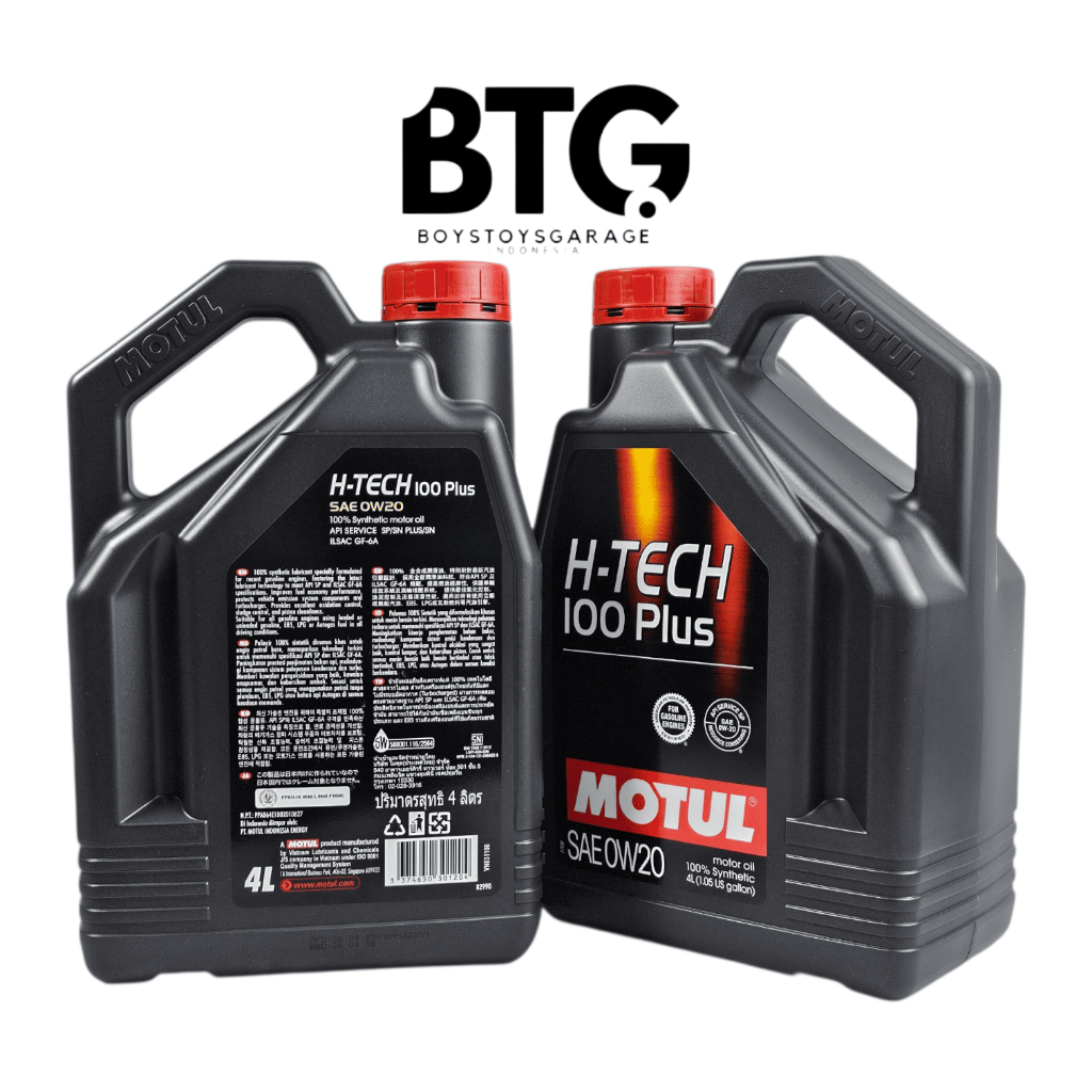 Jual Oli MOTUL HTech H-Tech 100 Plus 0W20 1 Gallon 4 Liter 100