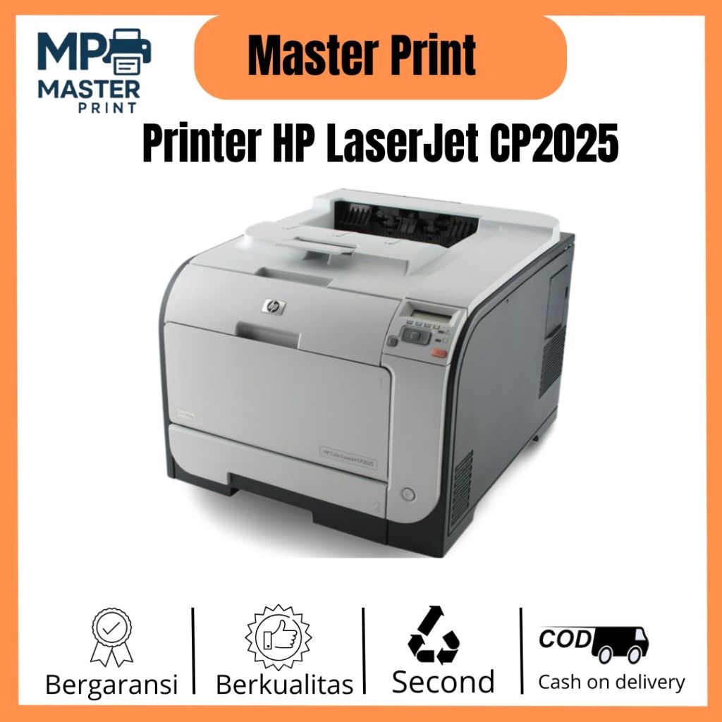Jual Printer HP LaserJet CP2025 Color sudah siap pakai dan bergaransi ...