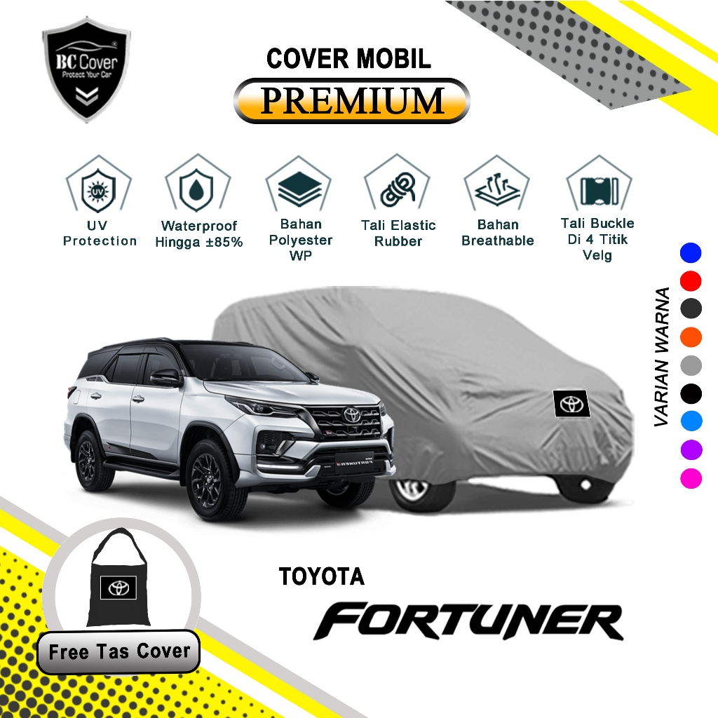 Cover Mobil Toyota Fortuner Premium - BC