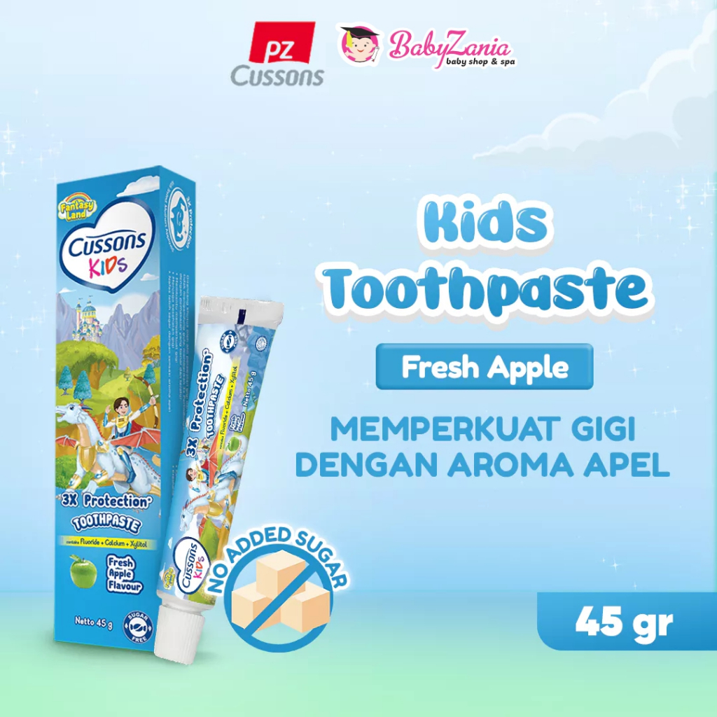 Jual CUSSONS KIDS Toothpaste Fresh Apple | Strawberry Smoothie | Fruity ...