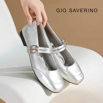 Gio Saverino Sepatu Wanita Korea Mary Jane Flat Shoes Cantik Kiki