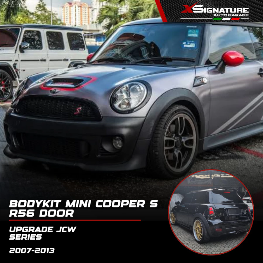 MINI COOPER R56 (2007-2013) UPGRADE JCW SERIES BODYKIT IMPORT COMPLETE 1:1 SET