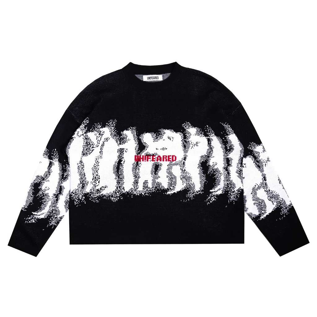 Jual UNFEARED Cardigan Knitwear | Knit-Cardigan | Knitwear BOXY Acrylic ...