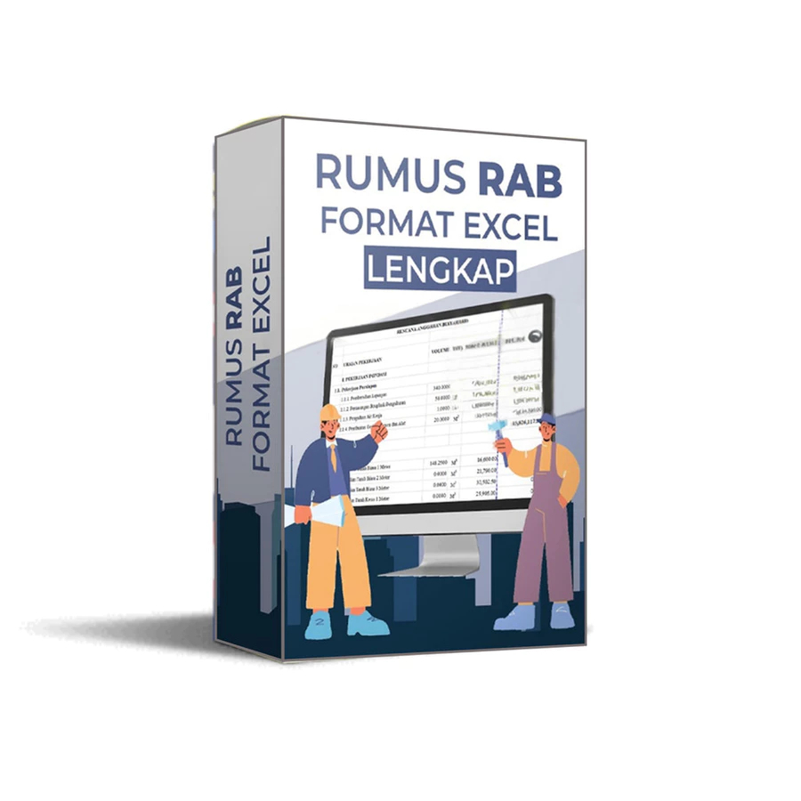 Jual TOOLS RUMUS RAB OTOMATIS EXCEL Aplikasi Perhitungan Rencana ...