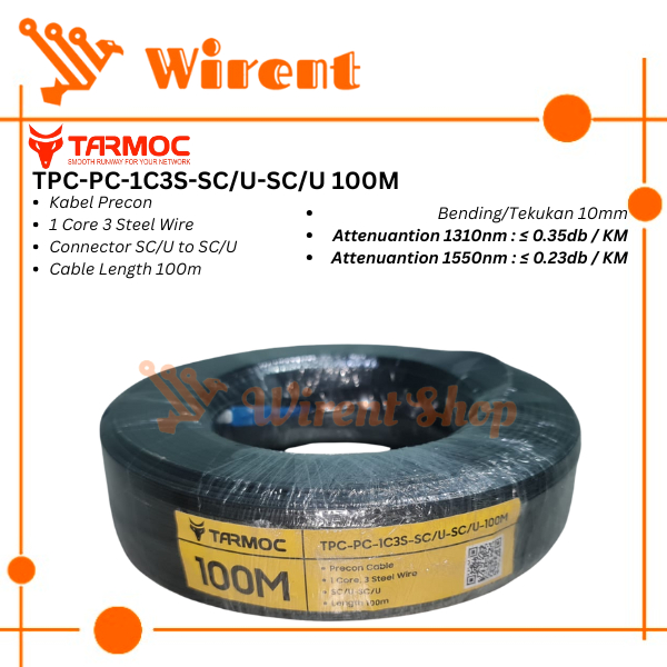 Jual Kabel Precon FO SC 100 M Preconnectorized Dropcore 100 Meter ...