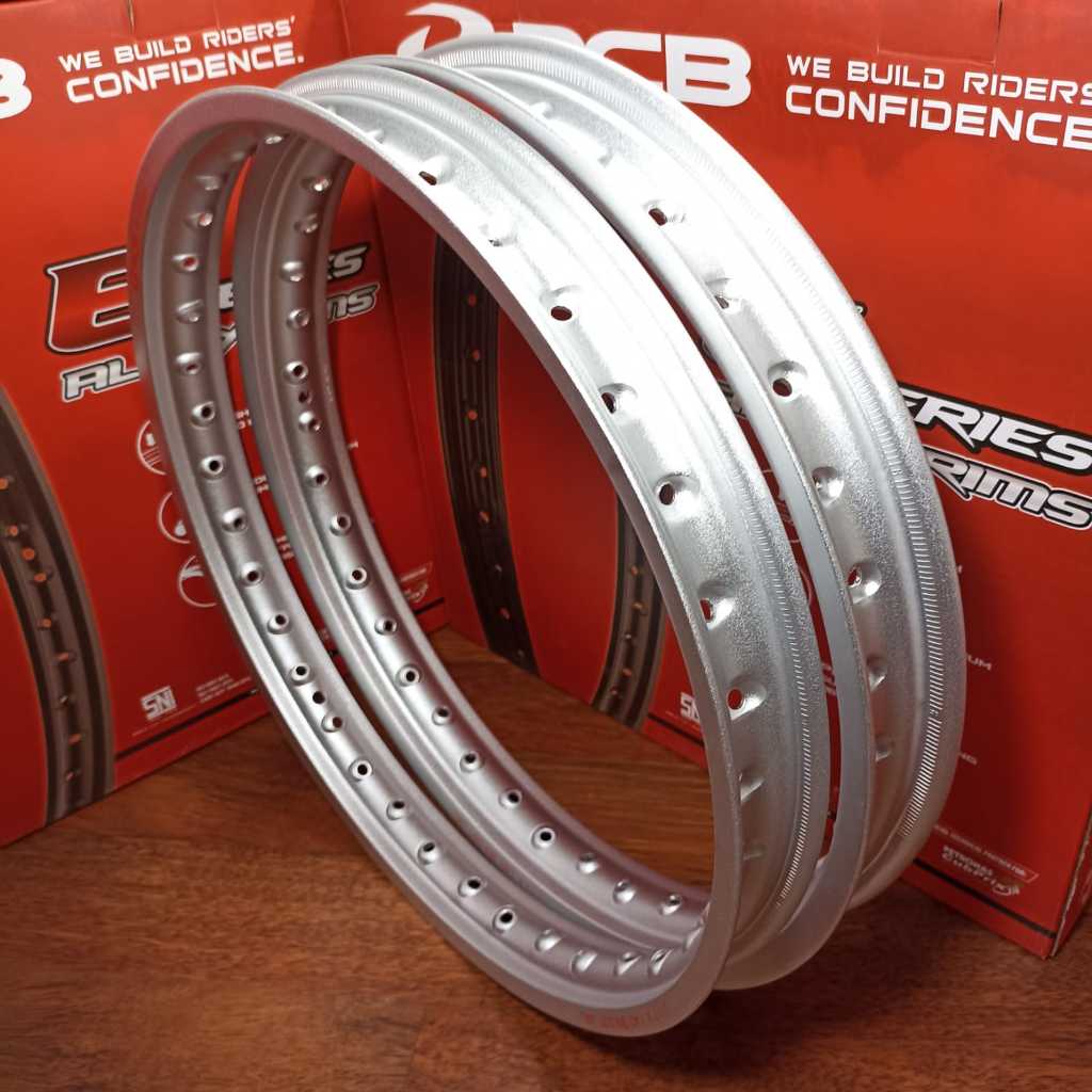 Jual ALLOY RIMS RCB E-SERIES HARGA SEPASANG SILVER KULIT JERUK UKURAN ...