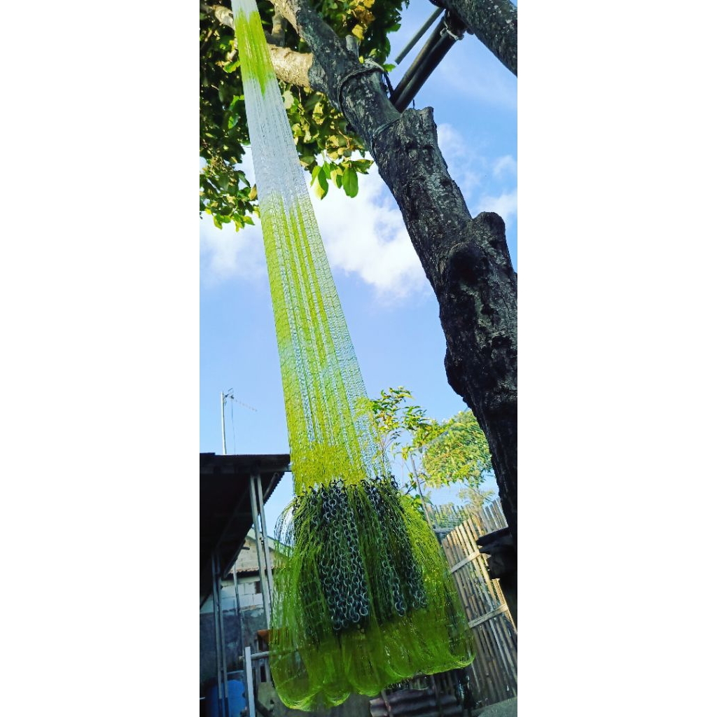 Jual Jala ikan nila lele gabus 2jari 4,5meter senar kasar 035mm ...