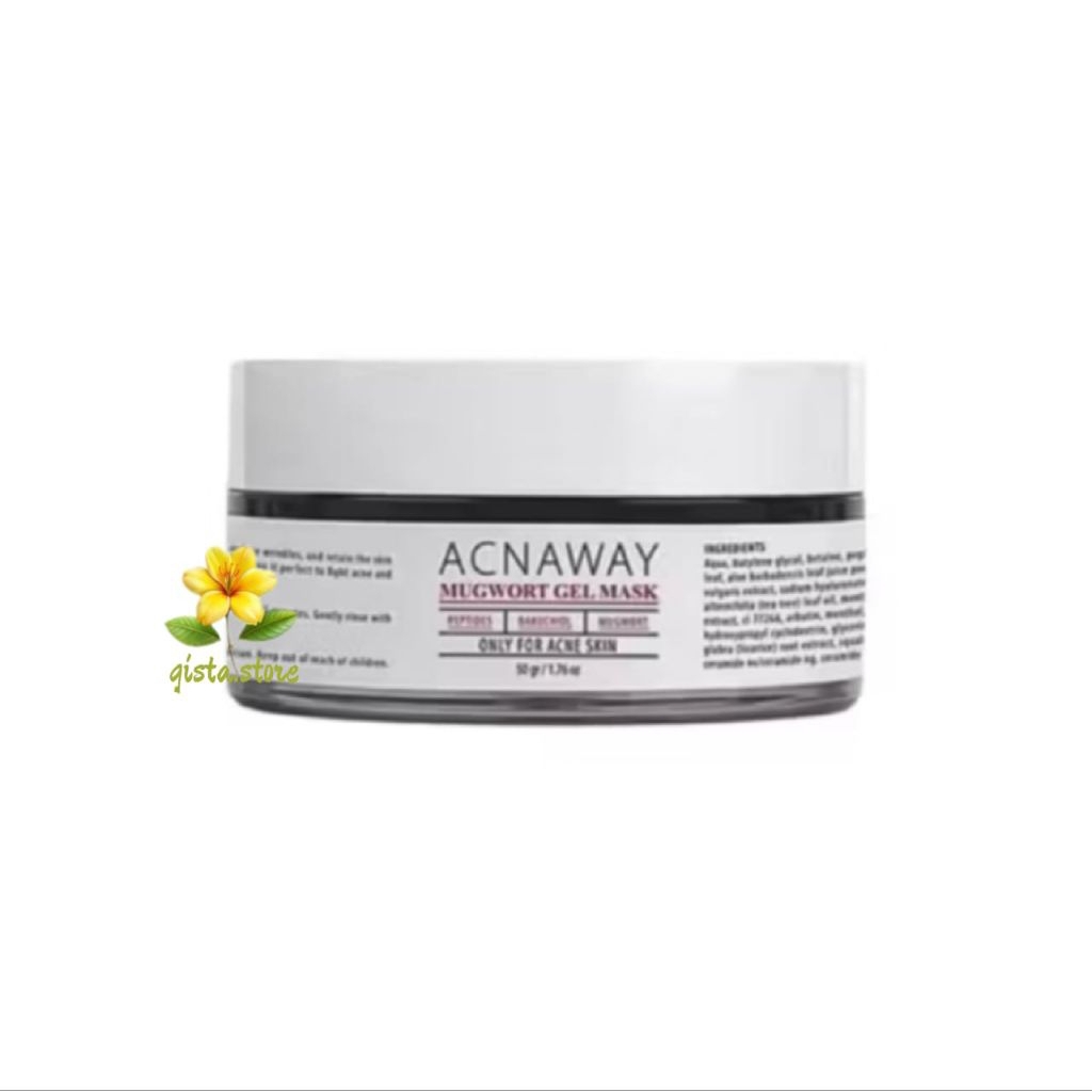 Jual ACNAWAY - Mugwort Gel Mask 50gr | Shopee Indonesia