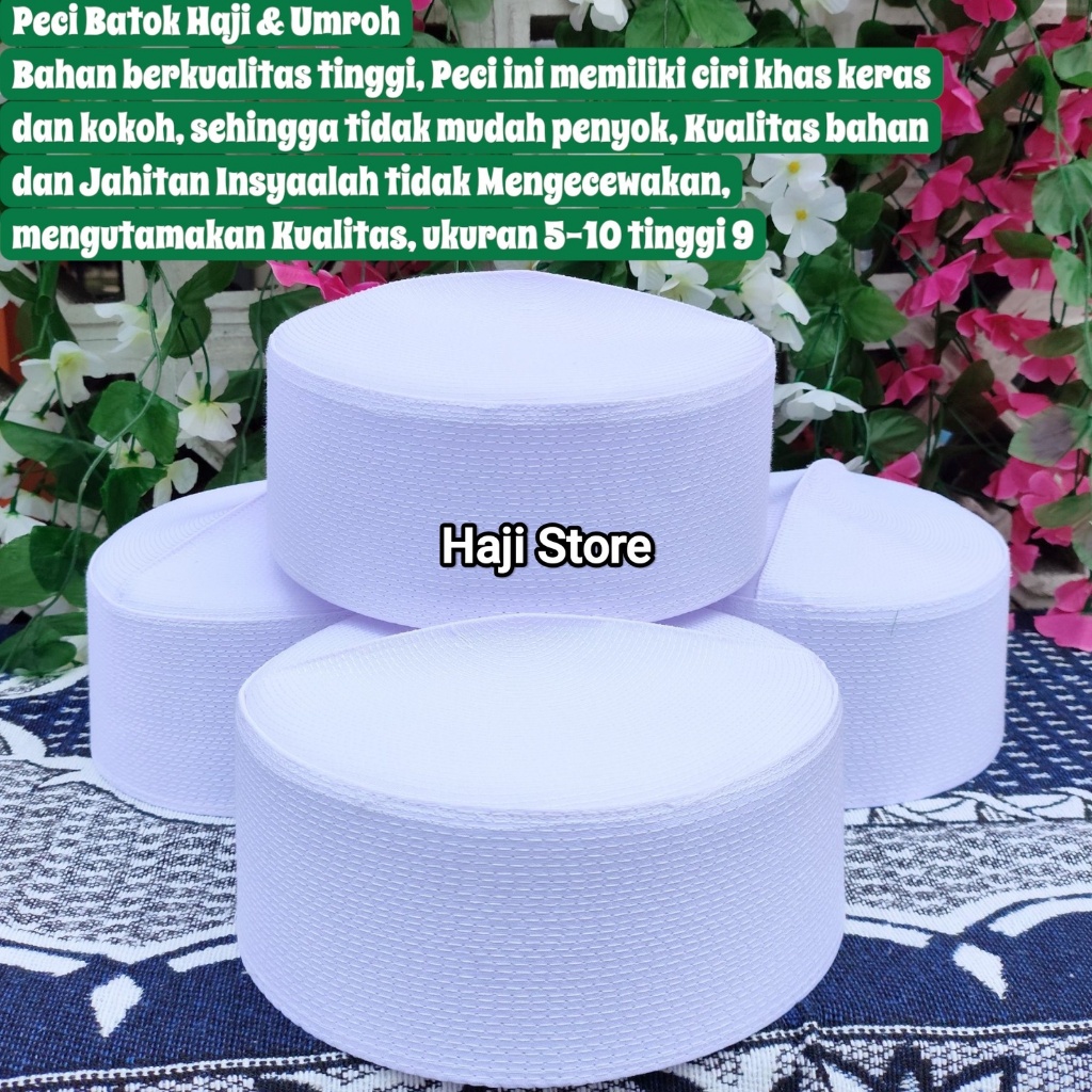 Peci Haji dan Umroh 100% Original