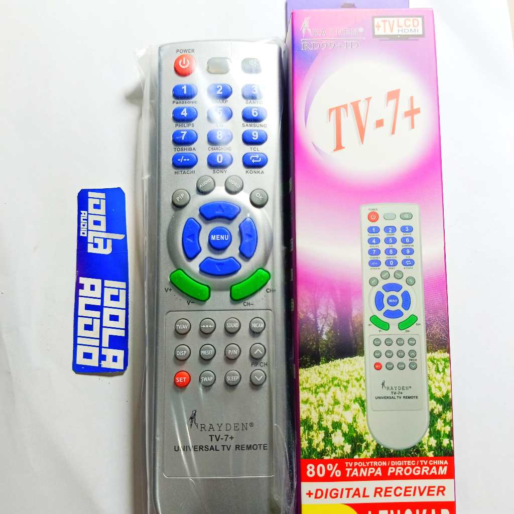 Jual Remote TV Multi Rayden TV-7+ | Shopee Indonesia