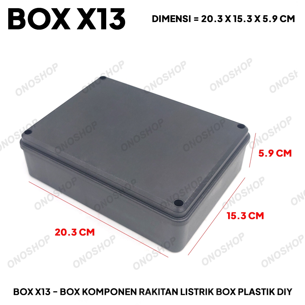 Jual Box X13 - Box Komponen Rakitan Listrik Box Plastik DIY | Shopee ...