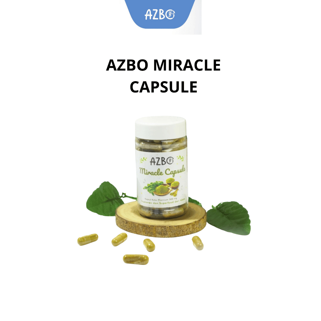 Jual AZBO Miracle Capsule [Isi 30 Kapsul] | Shopee Indonesia