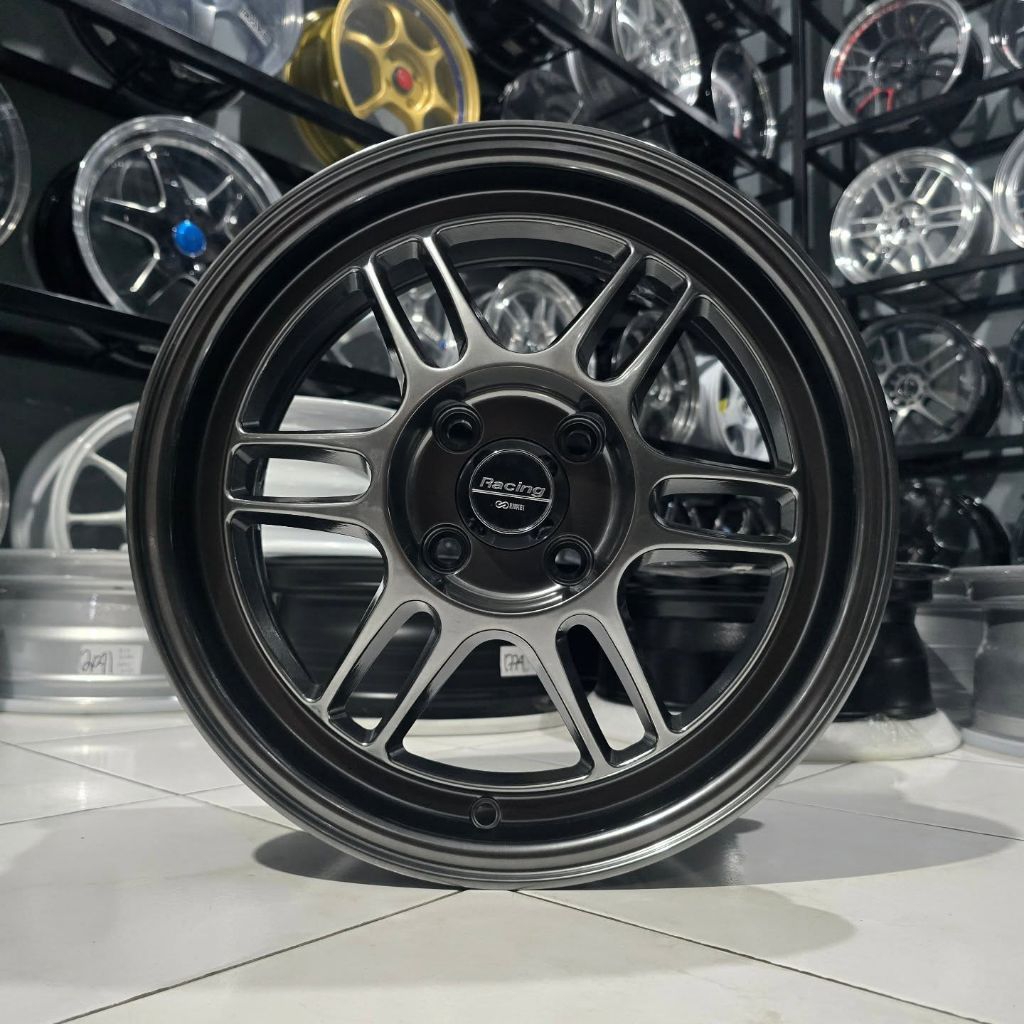 Jual velg racing ENKEI RPF1 R15 LEBAR 6, 5 PCD 4X100 ET 42 velg mobil ...