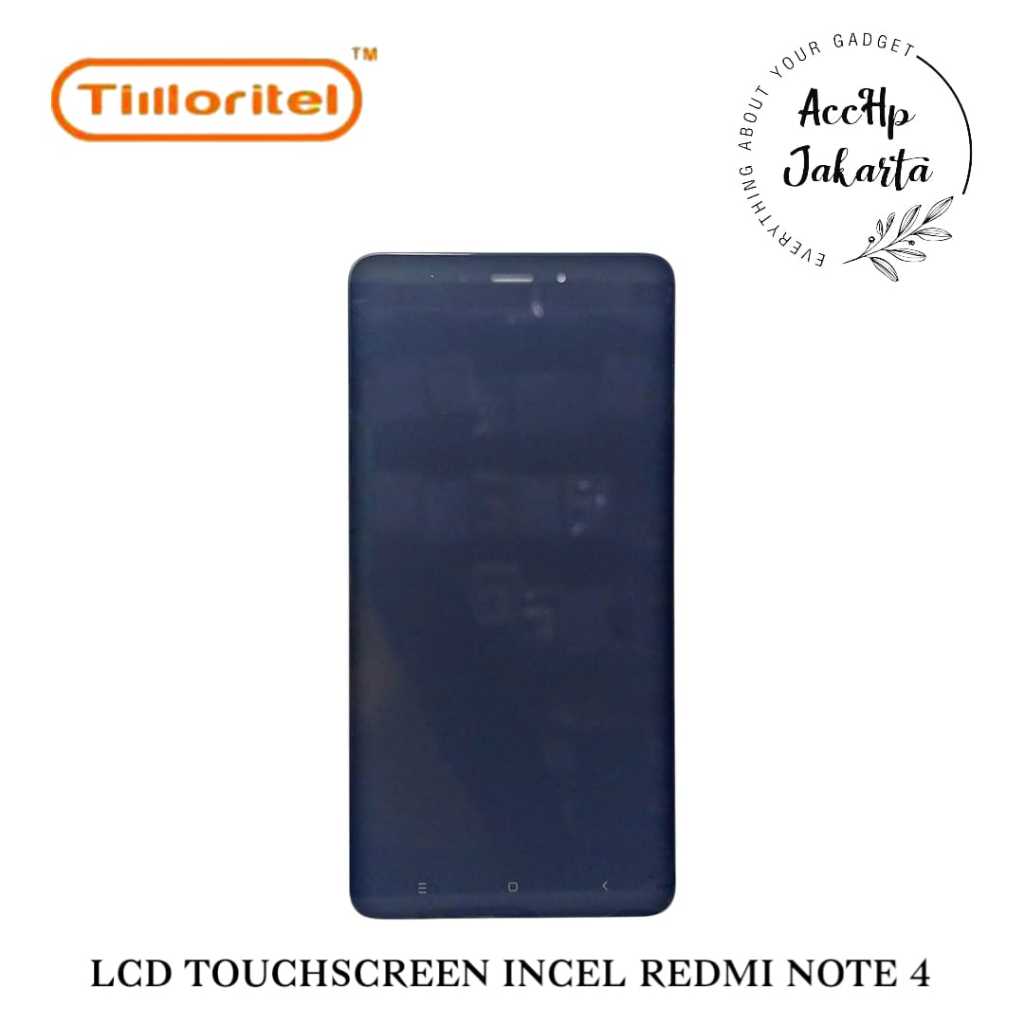 Jual Lcd Touchscreen Xiaomi Redmi Note 4 Lcd Note 4 Incell Black ...