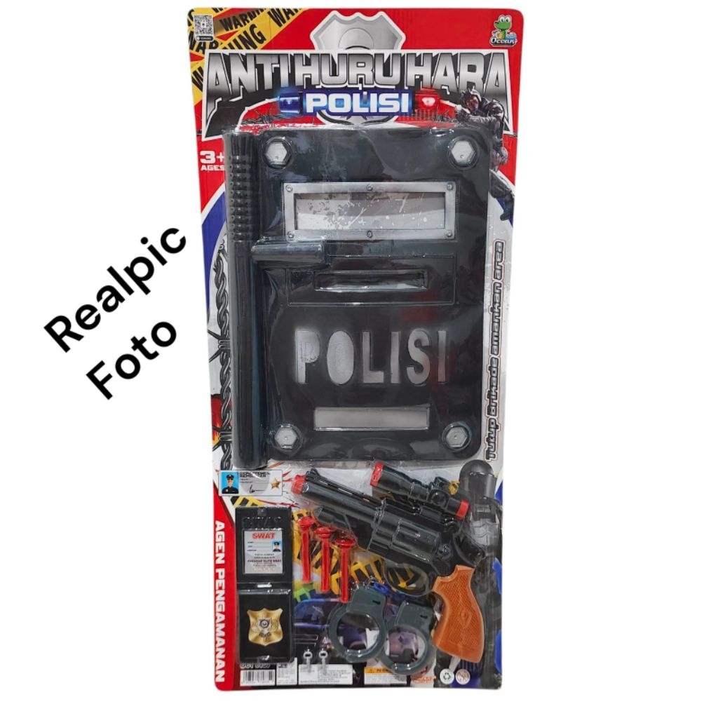 Jual 1137 Pistol Mainan Free 3 peluru Karet + Borgol / Mainan pistol ...