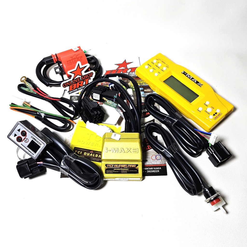 Jual TCI CDI IMAX 3 SUPER PRO + COMMANDER & REMOTE BRT SHOGUN 125 R RR ...