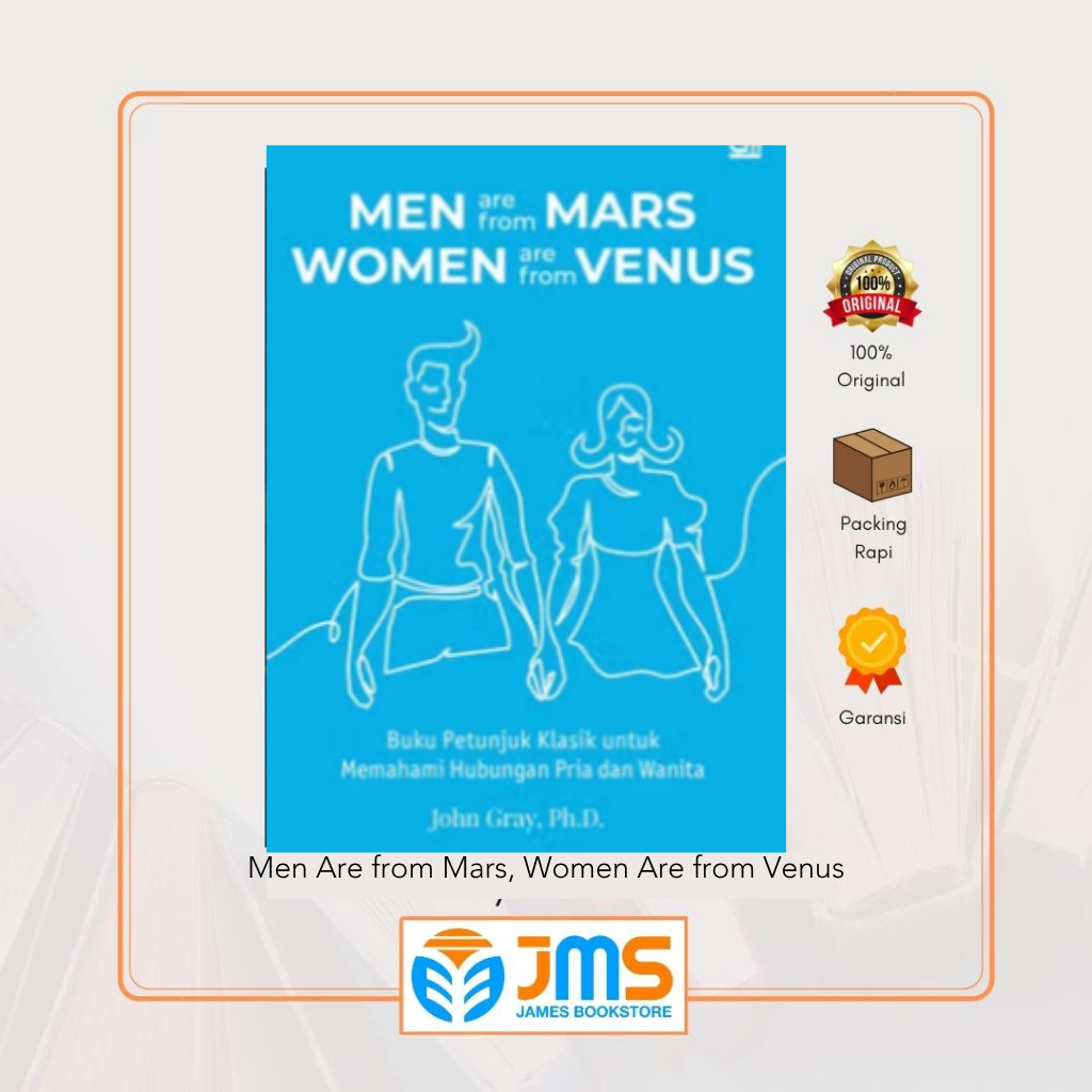 Jual Buku Men Are from Mars, Women Are from Venus | Shopee Indonesia