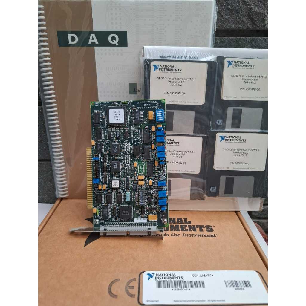Jual National Instruments Lab-PC+ Multifunction I/O Board for ISA ...