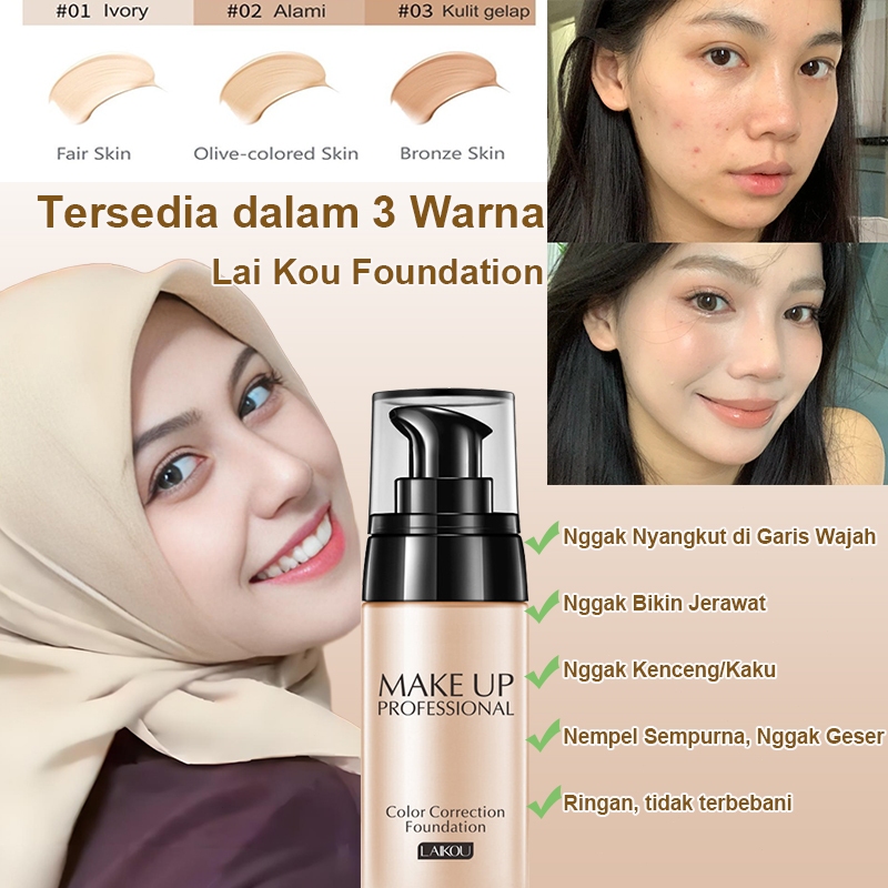 Jual foundation foundation waterproof foundation tahan lama faundation