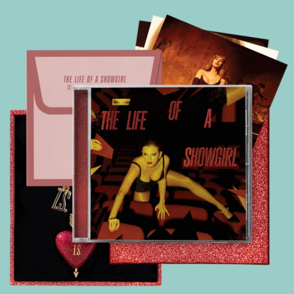 Jual CD Taylor Swift - The Life Of A Showgirl (Deluxe) - Original