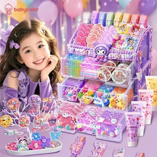BABYCOLOR 942PCS Guka Set DIY Gantungan Kunci Akrilik Keychain Set DIY Deco Cream Set Gantungan Tas