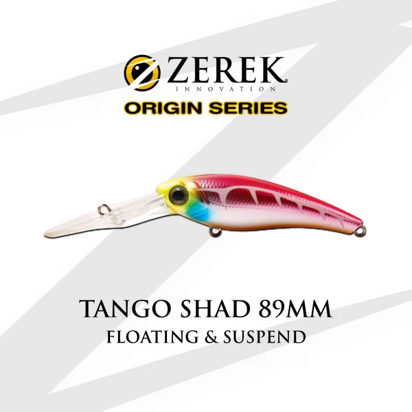 Jual ZEREK TANGO SHAD 89MM-120MM FLOATING | CASTING MINNOW | Shopee ...
