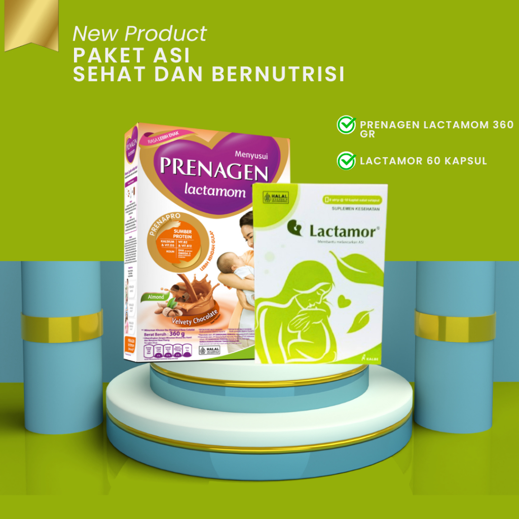 Jual Prenagen Lactamom 360 gr x Lactamor Paket ASI Sehat & Bernutrisi ...