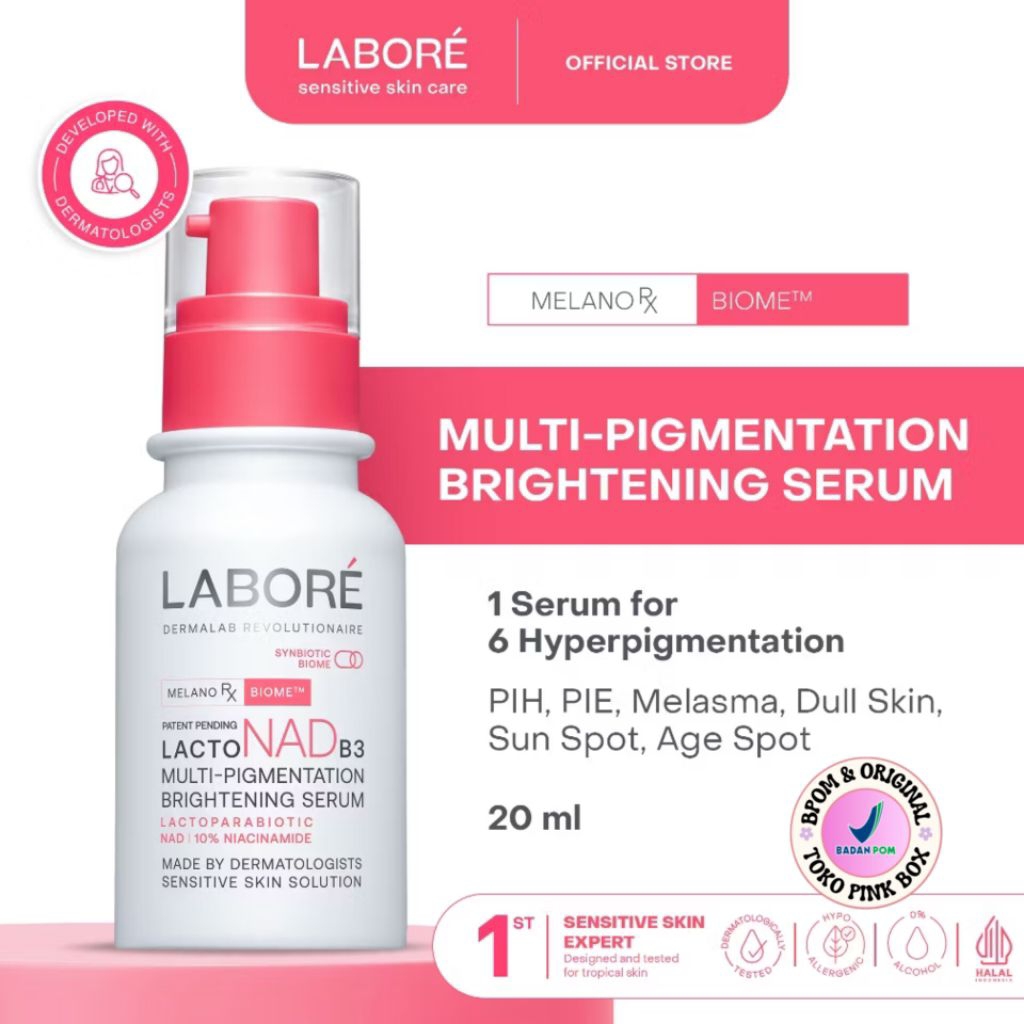 Jual NEW!! LABORE Multi - Pigmentation Brightening Serum - Serum ...
