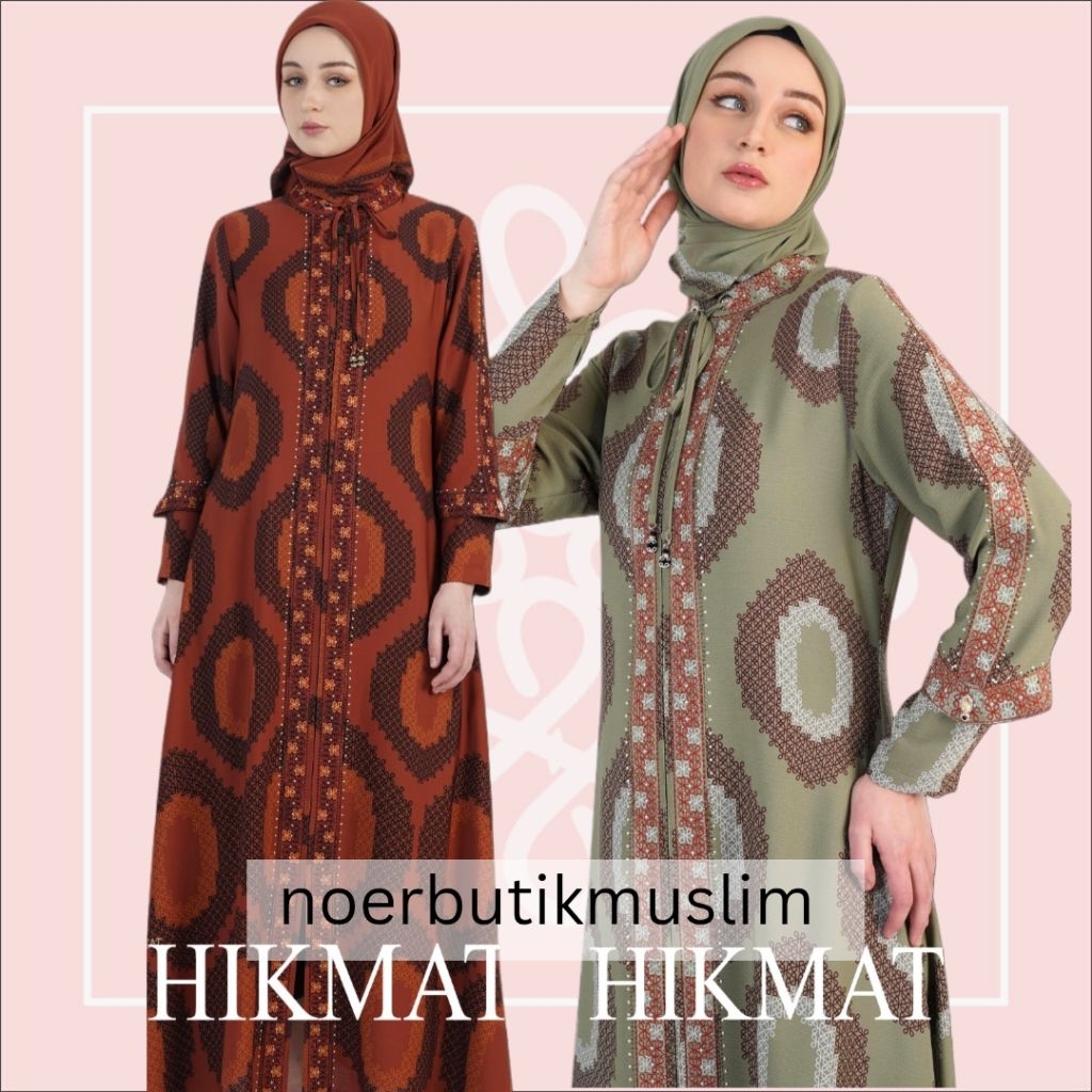 Jual Hikmat fashion original A2259 abaya hikmat noerbutikmuslim ...