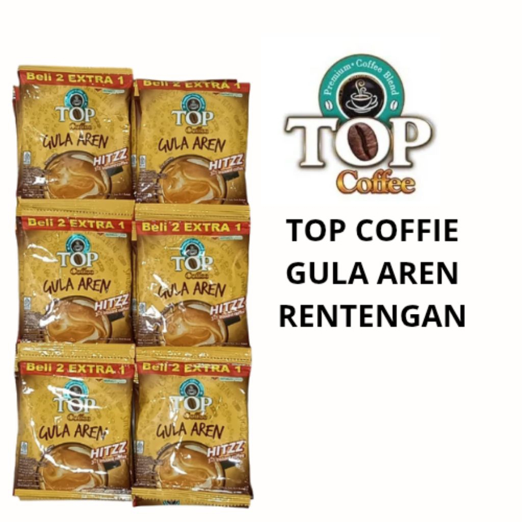 Jual Top Coffee Gula Aren (1 renteng isi 15 pcs) | Shopee Indonesia
