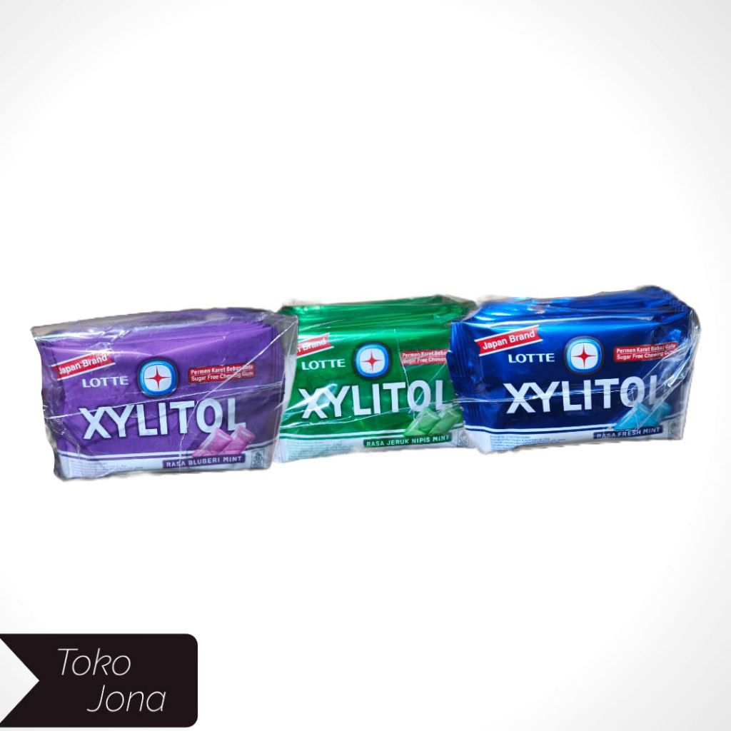 Jual Permen Karet Xylitol Permen Karet bebas gula renceng isi 10 pcs ...