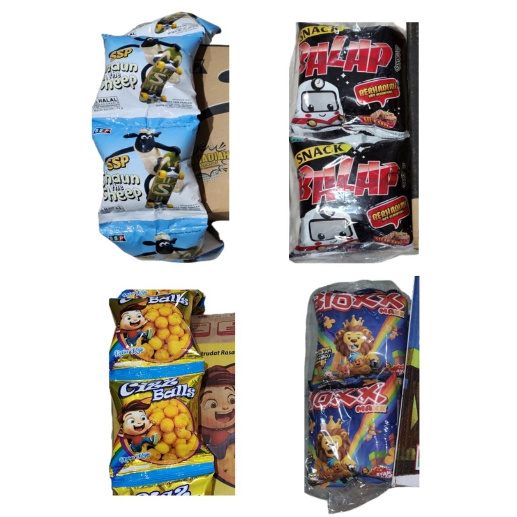 Jual SNACK SURPRISE BERHADIAH UANG ISI 10 PCS SNACK SHAUN THE SHEEP ...