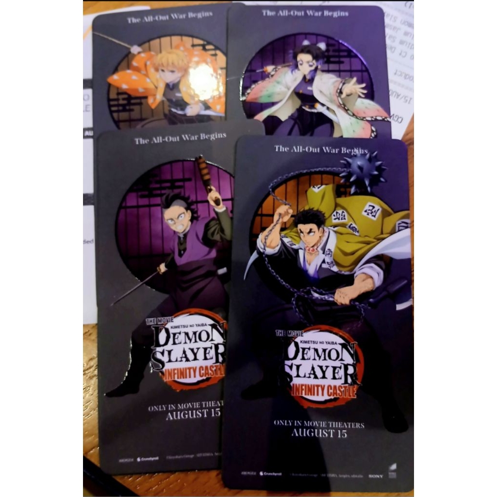 Jual Demon Slayer / Kimetsu no Yaiba Infinity Castle collectible ticket ...