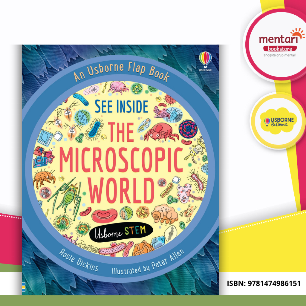 Jual USBORNE FLAP BOOK - See Inside The Microscopic World (Hardcover ...