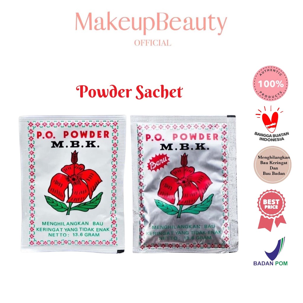 Jual MBK Powder Putih | Silver - Menghilangkan Bau Keringat/Badan ...